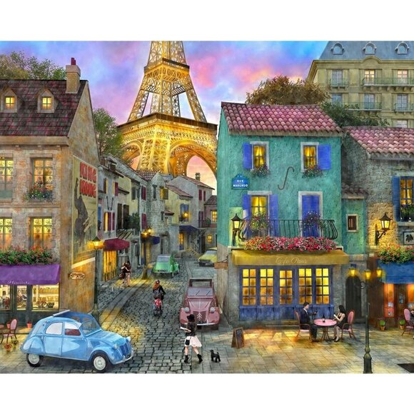Springbok Puzzles Eiffel Magic 1000 Piece Jigsaw Puzzle 30" x 24" NEW SEALED - Picture 1 of 6